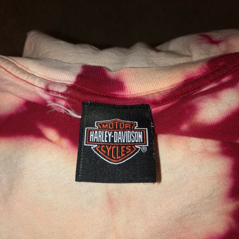 Harley Davidson Screaming Eagle Bleached Tee - image 3